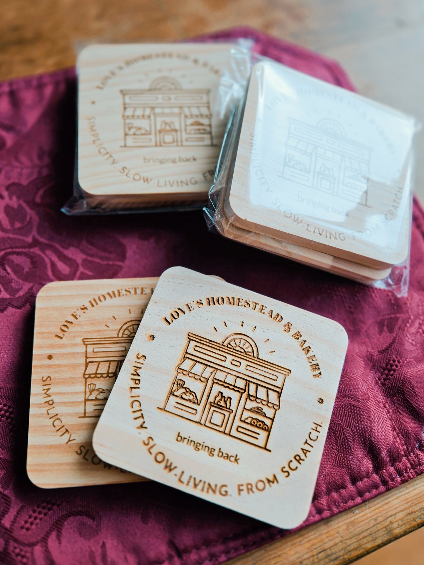Wooden Coasters